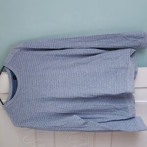 BOSS Hugo Boss Mens Blue Crew Neck Long Sleeve Pullover